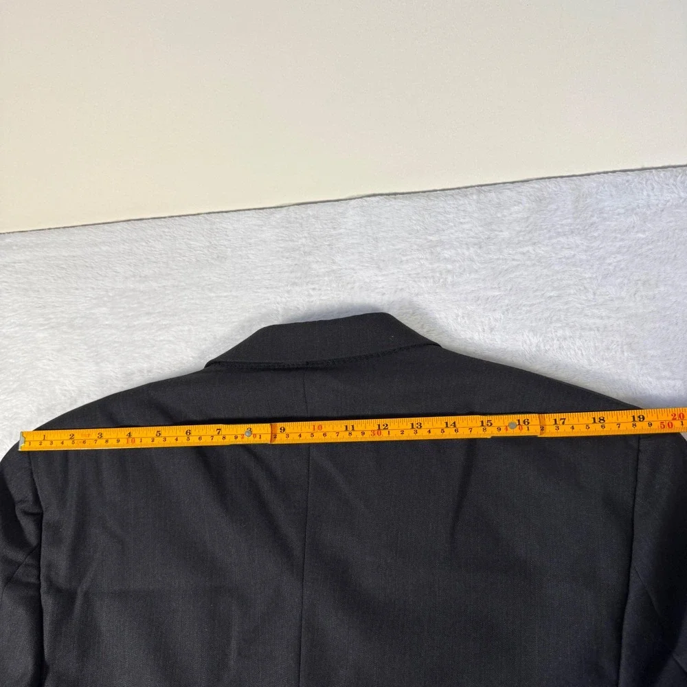 Joseph Abboud‎ Blazer Mens 40S Charcoal Gray Excellent Pinstripe Wool Sport Coat